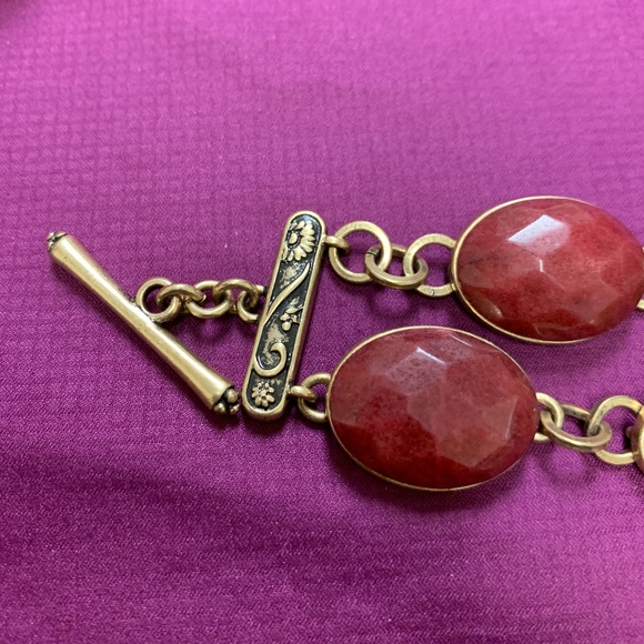 Lucky Brand Gold Color and Stone Bracelet - Picture 4 of 4